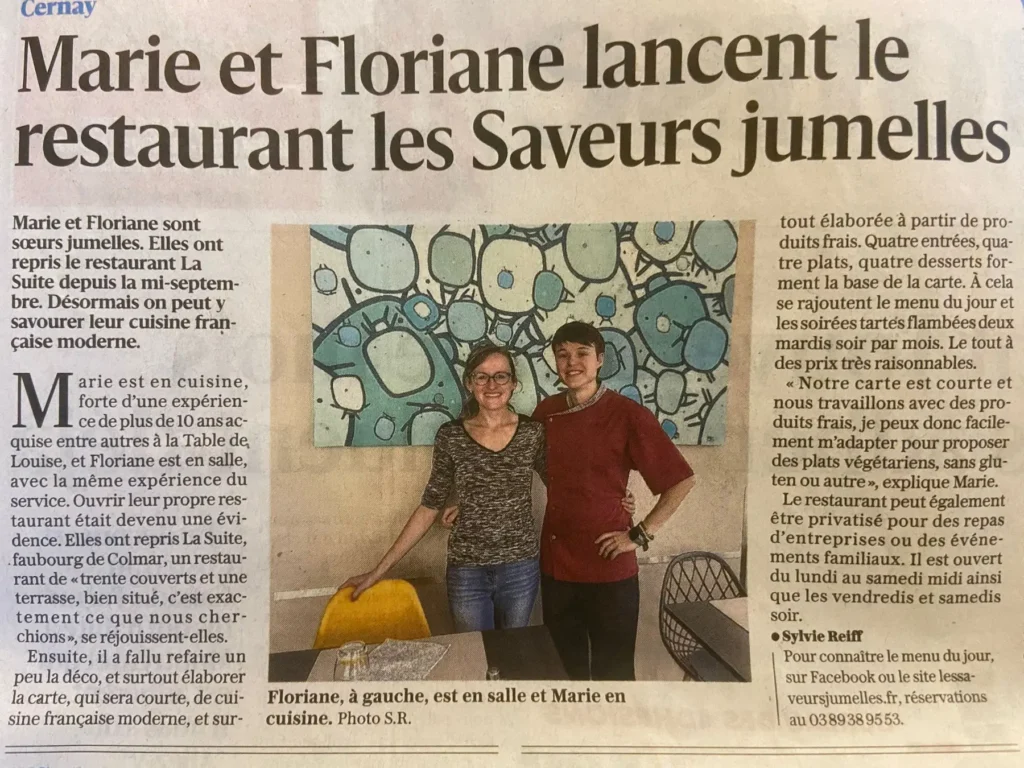 article de presse ouverture